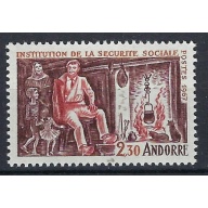 French Andorra 177 MNH 1967 issue (an9748)