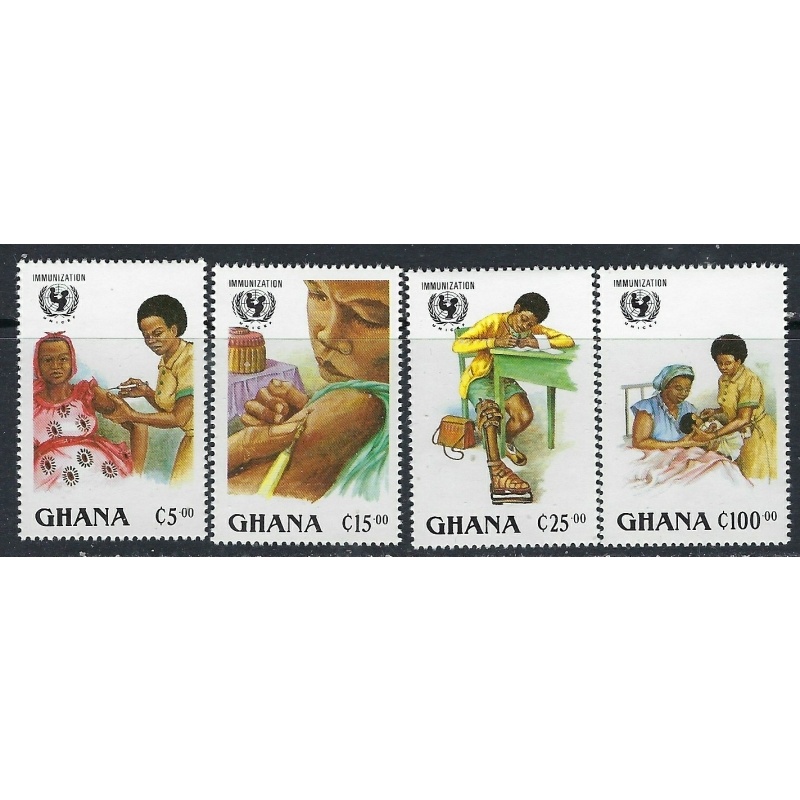 Ghana 1051-54 MNH 1988 set (ak4453)
