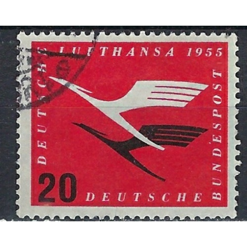 Germany C64 Used 1955 issue (ak3023)