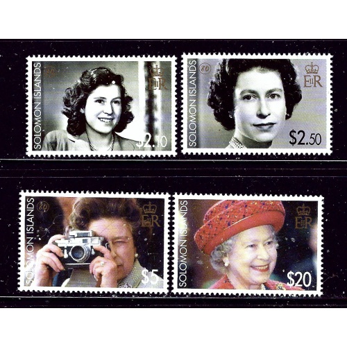 Solomon Is 1039-42 MNH 2006 Queen Elizabeth II