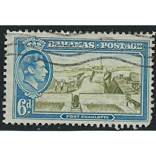 Bahamas 107 Used 1938 issue  rounded corner (ap9766)