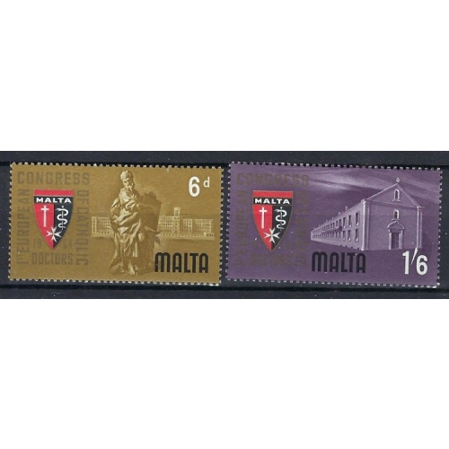 Malta 301-02 MH 1964 issues (mm1239)