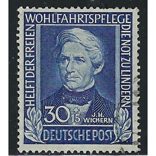 Germany B313 Used 1949 issue (fe1167)