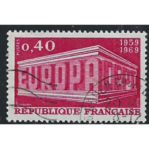 France 1245 Used 1969 Europa (an1041)