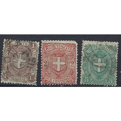 Italy 73-75 Used 1890-97 set (mm1356)