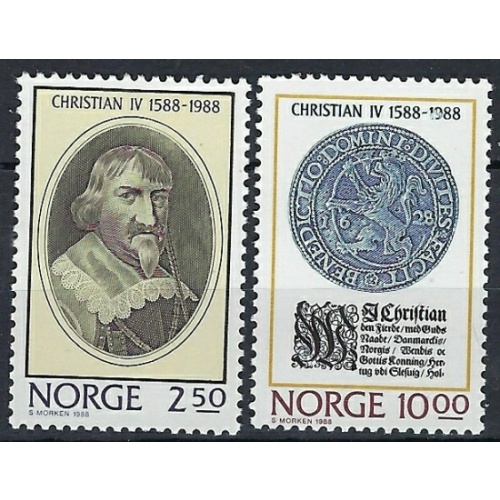 Norway 932-33 MNH 1988 set (an7654)
