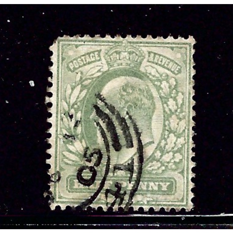 Great Britain 143 Used 1904 issue / short corner perf