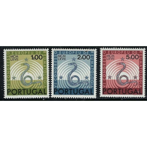 Portugal 1008-10 MNH 1967 set (fe2224)