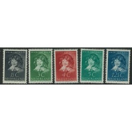 Netherlands B98-102 MNH 1937 set (fe3041)