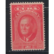 Cuba 406 MNH 1947 Franklin D Roosevelt (fe4824)