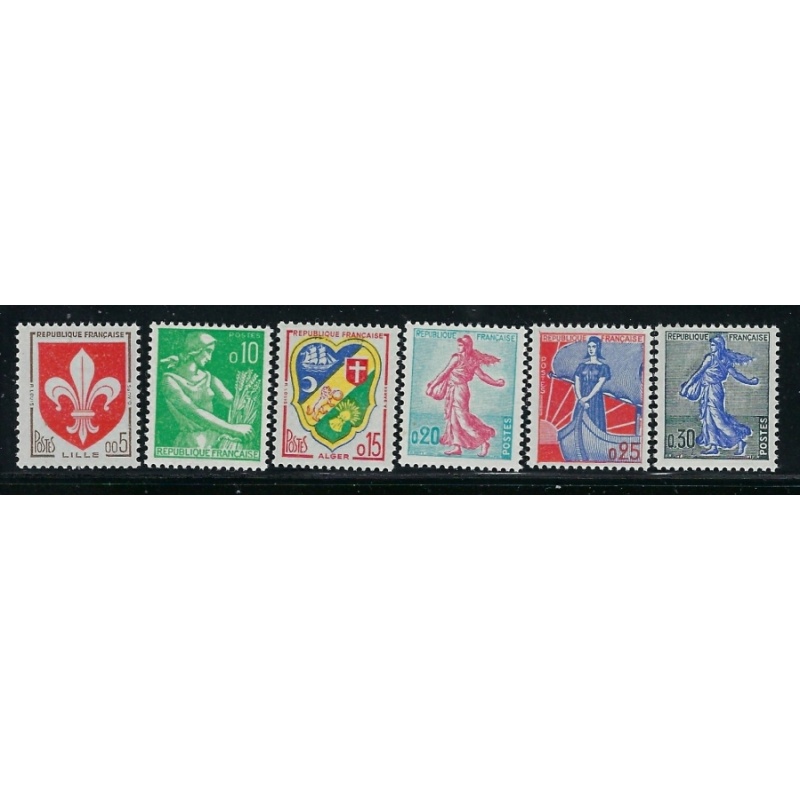 France 938-42A MNH 1960-61 set (fe5083)