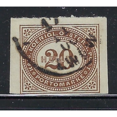 Austria J19 Used 1899 issue (ak5467)