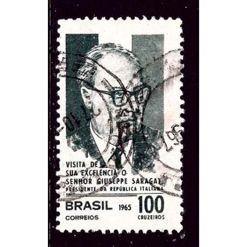 Brazil 1010 Used 1965 issue    (ap3979)