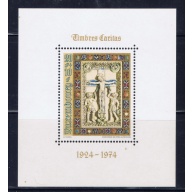 Luxemburg B302 MNH 1974 souvenir sheet