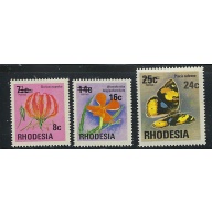 Rhodesia 364-66 MNH 1976 set (fe4765)