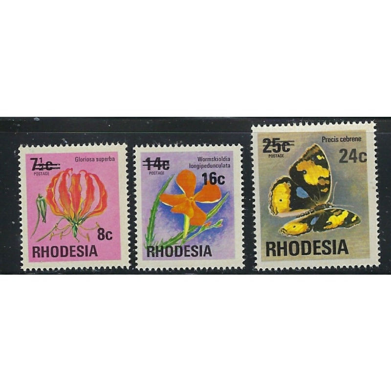 Rhodesia 364-66 MNH 1976 set (fe4765)