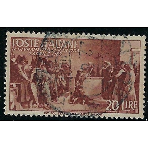 Italy 485 Used 1946 issue (ak4025)
