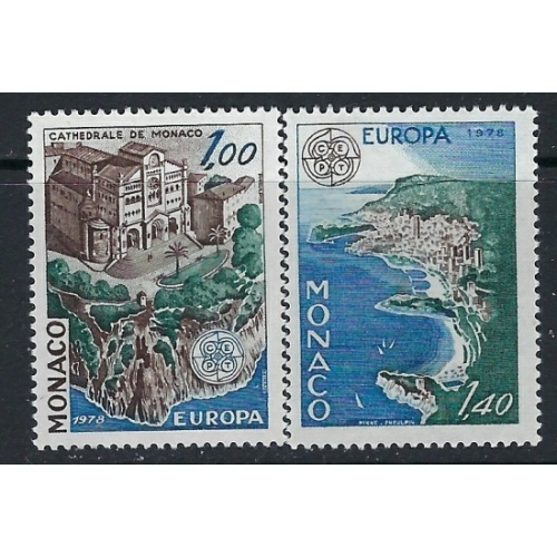 Monaco 1113-14 MLH 198 Europa  (ak3085)
