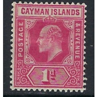 Cayman Is 22 MH 1907 issue (ak3615)