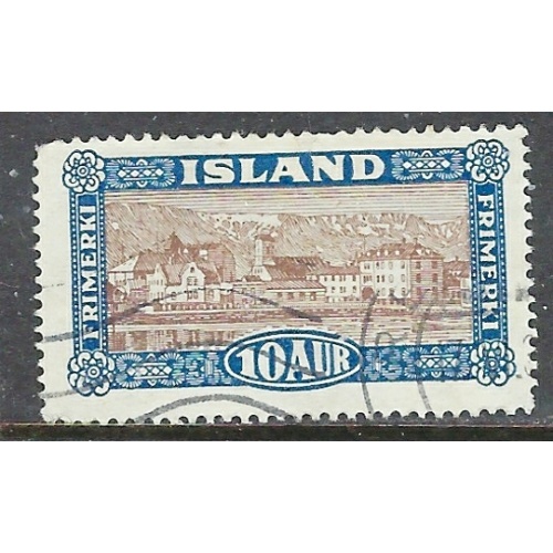 Iceland 145 Used 1925 issue (ap7147)