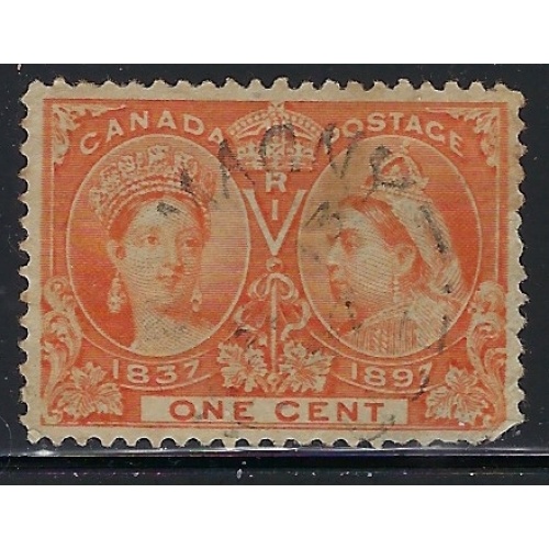 Canada 51 Used 1897 issue  rounded corner (ap9803)
