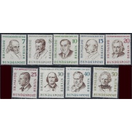 Germany Berlin 9N148-56 MNH 1957-58 set (ak6633)