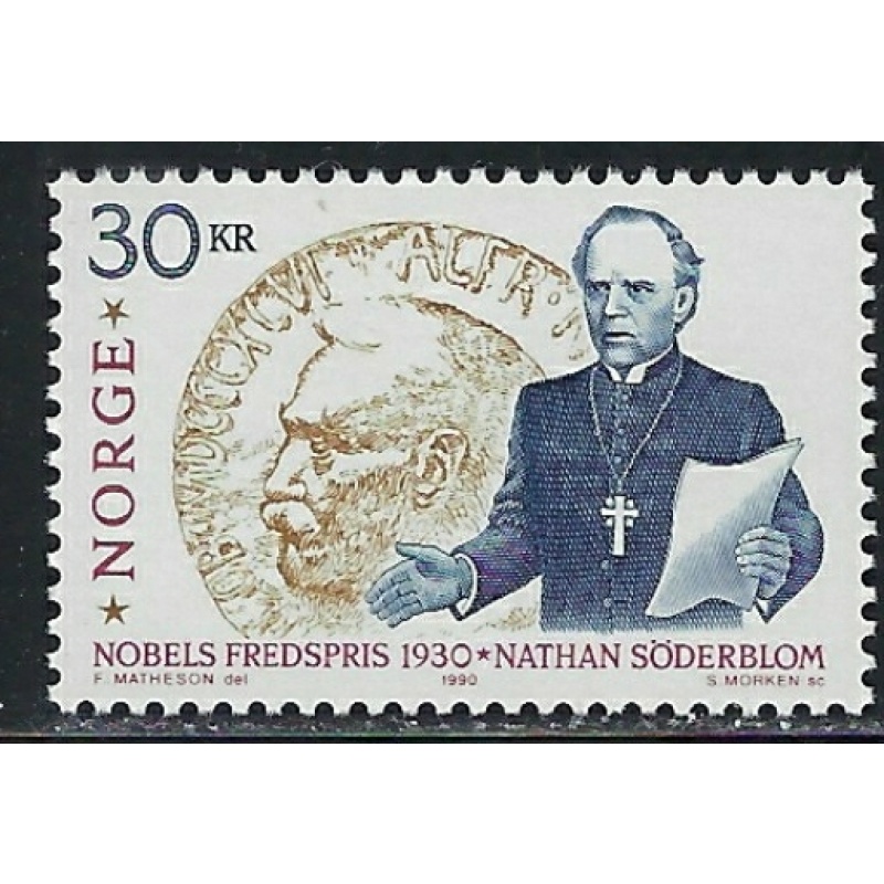 Norway 985 MNH 1990 Soderblom (an6997)