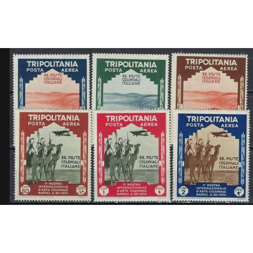 Tripolitania C43-48 MH 1934 set (ak2808)