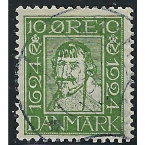 Denmark 165 Used 1924 issue (an3096)