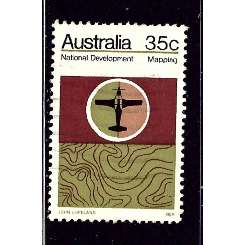 Australia 553 Used 1972 Aerial Mapping