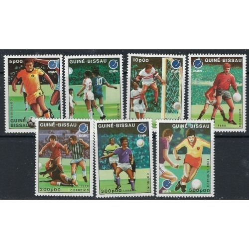 Guinea Bissau 711-27 MNH 1988 Soccer (ak3173)