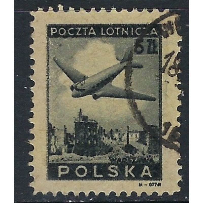 Poland C13 Used 1946 issue (ak5725)