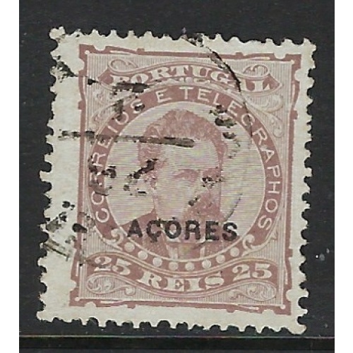 Azores 50 Used 1882 issue (fe3128)