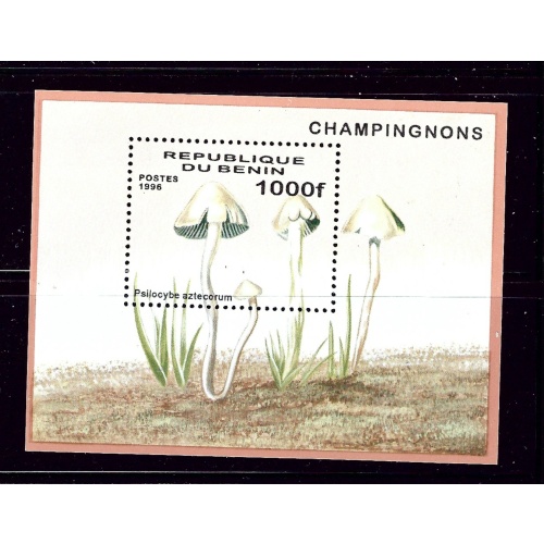 Benin 883 MNH 1996 Mushrooms S/S