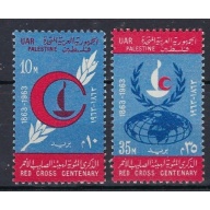 Egypt N96-97 MNH 1963 Red Cross (an8428)