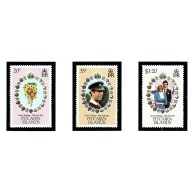 Pitcairn Is 206-08 MNH 1981 Prince Charles Wedding     (KA)