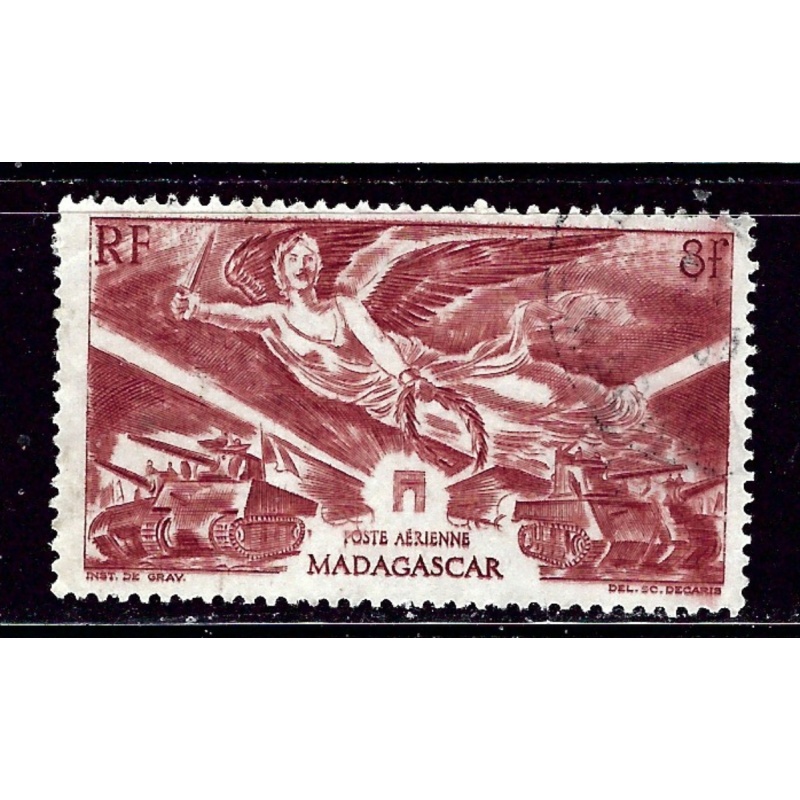 Malagasy C44 Used 1946 issue