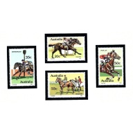 Australia 691-94 MNH 1978 Horse Racing    (ap5496)