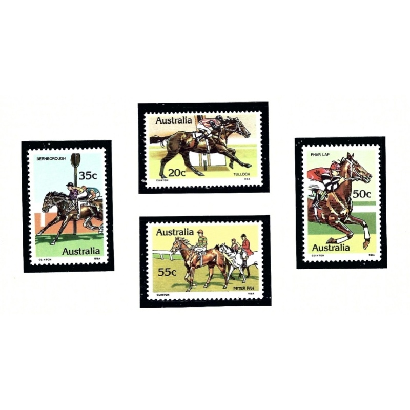 Australia 691-94 MNH 1978 Horse Racing    (ap5496)