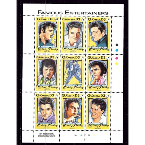 Gambia 1397 MNH 1993 Elvis Presley (ak1946)