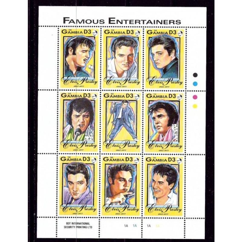 Gambia 1397 MNH 1993 Elvis Presley (ak1946)