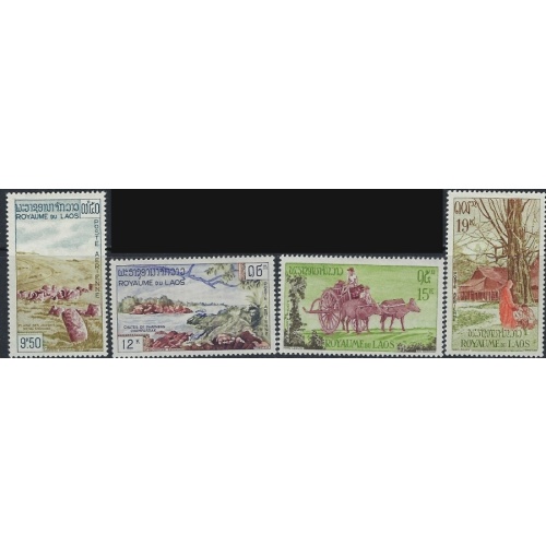 Laos C35-38 MH 1960 set (ak5169)