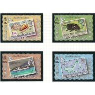 B.I.O.T. 90-93 MNH 1990 Stamp World London (fe4574)