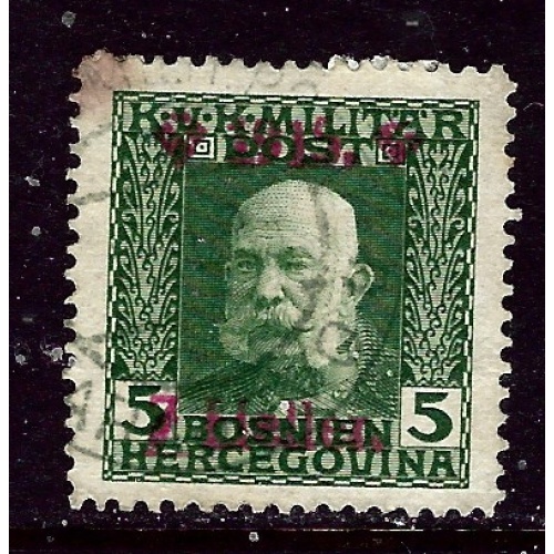 Bosnia and Herzegovina B5 Used 1915 issue    (ap6230)