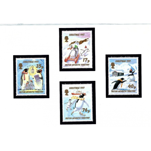 Brit Ant Terr 249-52 MNH 1997 Penguins