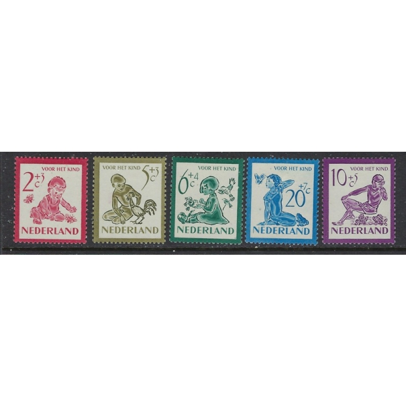 Netherlands B219-23 MH 1950 Children (ap6439)