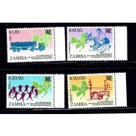Zambia 511-14 MNH 1990 SADCC    (ap1084)