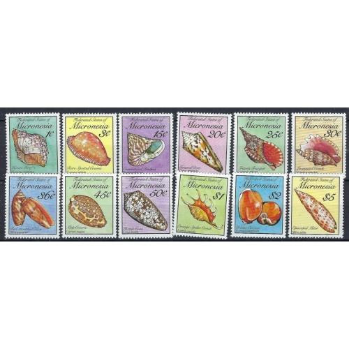 Micronesia 83-102 MNH 1989 Sea Shells (an9906)