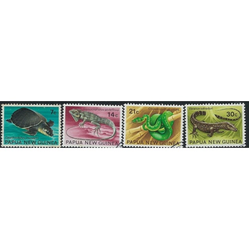 Papua New Guinea 344-47 Used 1972 set (an7413)
