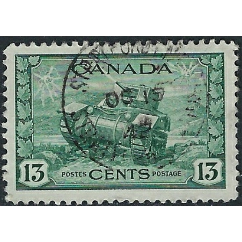 Canada 258 Used 1942 issue (ak3654)